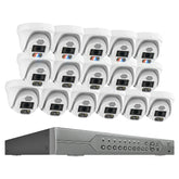 16CH 5MP POE Cameras Kit with Dome Camera